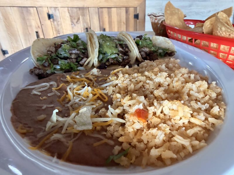 New Mexican Grill food